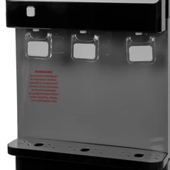Кулер для воды BRASSON (БРАССОН) FSE-03BS, напольный, нагрев/<wbr/>охлаждение электронное, НИЖНЯЯ ЗАГРУЗКА, 3 крана, графитовый, 455423