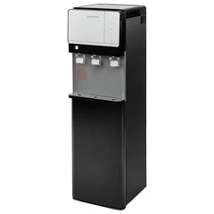 Кулер для воды BRASSON (БРАССОН) FSE-03BS, напольный, нагрев/<wbr/>охлаждение электронное, НИЖНЯЯ ЗАГРУЗКА, 3 крана, графитовый, 455423