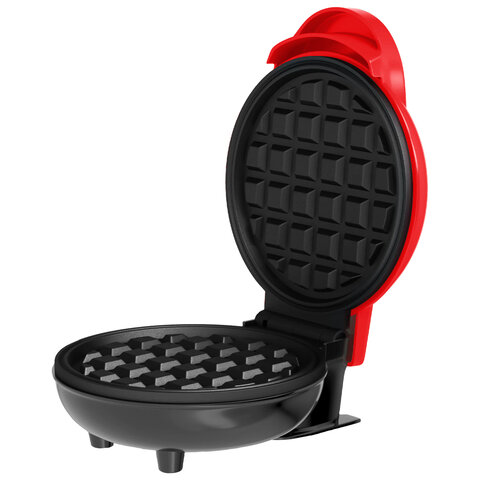 Электровафельница антипригарная для венских и бельгийских вафель, d12,5см, 550 Вт, DASWERK (ДАСВЕРК), WM-2, 455522