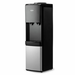 Кулер для воды VATTEN V42NE, напольный, НАГРЕВ/<wbr/>ОХЛАЖДЕНИЕ ЭЛЕКТРОННОЕ, 2 крана, черный, 3578