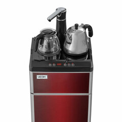 Кулер водонагреватель с чайником БЕЗ ОХЛАЖДЕНИЯ, VATTEN L50RFAT Tea Bar, напольный, шкаф, 1 кран