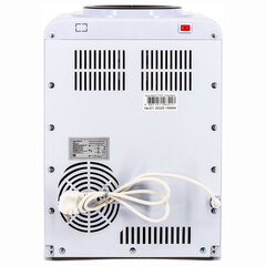 Кулер-водонагреватель БЕЗ ОХЛАЖДЕНИЯ, AQUA WORK 0.7-TKR, настольный, 2 крана, белый/<wbr/>черный, 24608