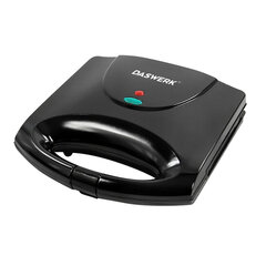 Электровафельница антипригарная для венских и бельгийских вафель, 2 вафли, 750 Вт, DASWERK (ДАСВЕРК), WM-4, 455651