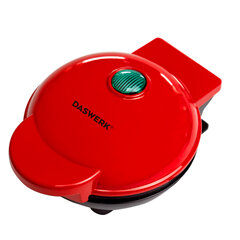 Электровафельница антипригарная для венских и бельгийских вафель-сердечек, 350 Вт, DASWERK (ДАСВЕРК), WM-11, 455657