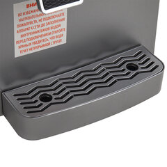 Кулер для воды SONNEN TSE-02GP, настольный, НАГРЕВ/<wbr/>ОХЛАЖДЕНИЕ ЭЛЕКТРОННОЕ, 2 крана, серебристый, 455745