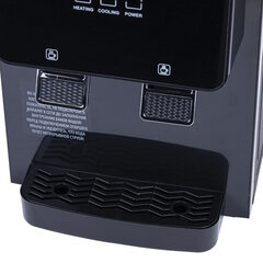 Кулер для воды SONNEN TSE-02FBP, настольный, НАГРЕВ/<wbr/>ОХЛАЖДЕНИЕ ЭЛЕКТРОННОЕ, 2 крана, антрацит, 455750