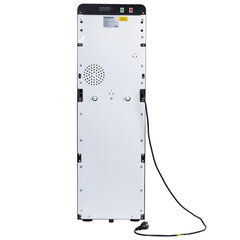 Кулер для воды SONNEN FSE-03BR, напольный, нагрев/<wbr/>охлаждение электронное, НИЖНЯЯ ЗАГРУЗКА, 3 крана, черный, 455754