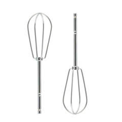 Миксер SCARLETT SC-HM40S15, 400 Вт, 5 скоростей, 2 венчика, 2 крюка для теста, белый/<wbr/>зеленый