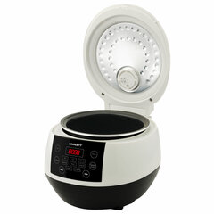 Мультиварка SCARLETT SC-MC410S26, 500 Вт, объем 3 л, 8 программ, белая/<wbr/>черная