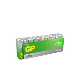 Батарейки КОМПЛЕКТ 20 шт., GP Super G-Tech, AA (LR6,15А), алкалиновые, пальчиковые, 15A-2CRVS20