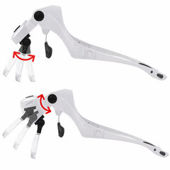 Лупа налобная с LED-ПОДСВЕТКОЙ, 5 сменных линз 95&times;33 мм, увеличение 1,0 &mdash; 3,5, BRAUBERG, 455929