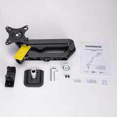 Кронштейн для монитора настольный VESA 75&times;75, 100&times;100, 17"-27", до 7 кг, SONNEN MOTION, 455944