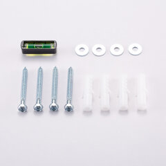 Кронштейн-крепление для ТВ настенный, до 45 кг, VESA 50&times;50-200&times;200, 23"-43", черный, SONNEN, 455948