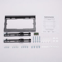 Кронштейн-крепление для ТВ настенный, до 45 кг, VESA 50&times;50-200&times;200, 23"-43", черный, SONNEN, 455948