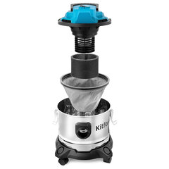 Пылесос хозяйственный KITFORT KT-547, 1000 Вт, сухая/<wbr/>влажная уборка, сила всасывания 600 Вт, бак 15 л