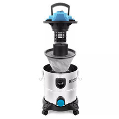 Пылесос хозяйственный KITFORT KT-548, 1000 Вт, сухая/<wbr/>влажная уборка, сила всасывания 600 Вт, бак 20 л