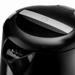 Чайник BRAYER BR1032, 1,7 л, 2200 Вт, закрытый нагревательный элемент, автоотключение, пластик, черный