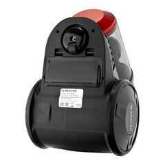 Пылесос BRAYER BR4202 с контейнером &laquo;циклон&raquo;, 2200 Вт, мощность всасывания 420 Вт, черный/<wbr/>бордовый