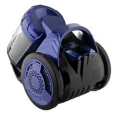 Пылесос BRAYER BR4203 с контейнером &laquo;циклон&raquo;, 2000 Вт, мощность всасывания 380 Вт, черный/<wbr/>синий