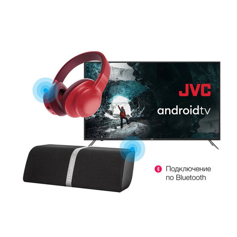 Телевизор JVC LT-43M690, 43" (109 см), 1920x1080, FullHD, 16:9, SmartTV, Wi-Fi, черный