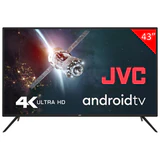 Телевизор JVC LT-43M790, 43" (109 см), 3840x2160, 4К UHD, 16:9, Android TV, Wi-Fi, черный