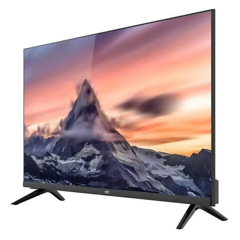 Телевизор BQ 32S04B Black, 32'' (81 см), 1366x768, HD, 16:9, SmartTV, тонкая рамка, черный
