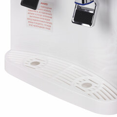 Кулер для воды SONNEN TSE-02W, настольный, НАГРЕВ/<wbr/>ОХЛАЖДЕНИЕ ЭЛЕКТРОННОЕ, 2 крана, белый, 456173