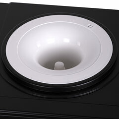 Кулер для воды SONNEN TSE-02WB, настольный, НАГРЕВ/<wbr/>ОХЛАЖДЕНИЕ ЭЛЕКТРОННОЕ, 2 крана, черный, 456174