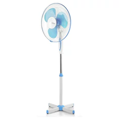 Вентилятор напольный, 3 режима, CENTEK CT-5015 Blue, d=43 см, 40 Вт, синий