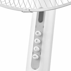 Вентилятор напольный, 3 режима, BALLU BFF-802, d=43 см, 45 Вт, белый