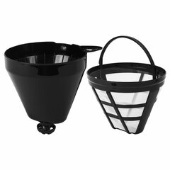 Кофеварка капельная SONNEN CM1095, 900 Вт, объем 1,8 л, подогрев кофе, противокапельная система, черная, 456334