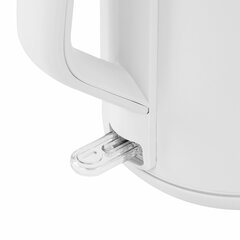 Чайник электрический с двойными стенками SONNEN KT-4103, 1,5 л, 2200 Вт, белый, 456376