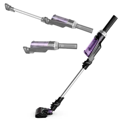 Пылесос вертикальный беспроводной TEFAL X-Nano Essential TY1129WO, потребляемая мощность 500 Вт, 0,4 л, черный