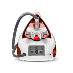 Парогенератор TEFAL SV8110E0, 2800 Вт, 6.3 Бар, постоянная подача пара 120 г/мин, паровой удар 420 г/мин, 1.8 л, белый/красный