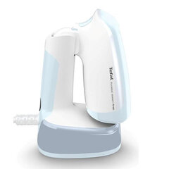 Отпариватель ручной TEFAL DT3041E1, 1300 Вт, пар 20 г/<wbr/>мин, резервуар 0.12 л, 1 режим, белый/<wbr/>голубой