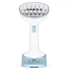 Отпариватель ручной TEFAL DT3041E1, 1300 Вт, пар 20 г/<wbr/>мин, резервуар 0.12 л, 1 режим, белый/<wbr/>голубой