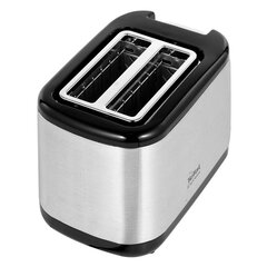 Тостер TEFAL TT365031, 850 Вт, 2 тоста, 7 режимов, механическое управление, металл/пластик, серебристый/черный