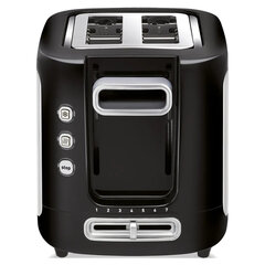 Тостер TEFAL TT365031, 850 Вт, 2 тоста, 7 режимов, механическое управление, металл/пластик, серебристый/черный