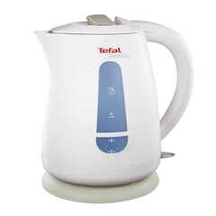 Чайник TEFAL KO29913E, 1,5 л, 2200 Вт, закрытый нагревательный элемент, пластик, белый