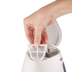Чайник TEFAL KO29913E, 1,5 л, 2200 Вт, закрытый нагревательный элемент, пластик, белый