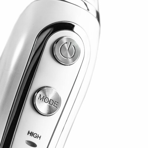 Ирригатор для полости рта REVYLINE RL 450, портативный, емкость резервуара 0,24 л, 5 насадок, белый