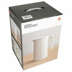Чайник XIAOMI Electric Kettle 2, 1,7 л, закрытый нагревательный элемент, двойные стенки, белый