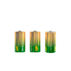 Батарейки КОМПЛЕКТ 2 шт., GP Ultra G-Tech, С (LR14, 14А), алкалиновые, блистер, 14AU-2CR2