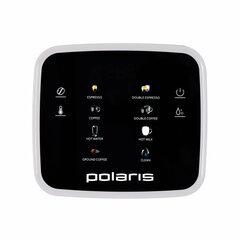 Кофемашина POLARIS PACM 2047SW, 1450 Вт, объем 1,8 л, автокапучинатор, белая, 81404