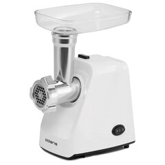 Мясорубка POLARIS PMG 1852, 1800 Вт, производительность 2 кг/<wbr/>мин, 2 насадки, реверс, белый, 61222