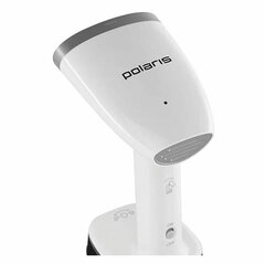 Отпариватель ручной POLARIS PGS 1618C, 1500 Вт, пар 32 г/<wbr/>мин, резервуар 0,12 л, складная ручка, белый, 64032