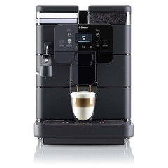 Кофемашина SAECO NEW ROYAL PLUS, 1400 Вт, объем 2,5 л, для зерен 600 г, автокапучинатор, черная