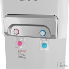 Пурифайер для воды ECOTRONIC V10-U4L напольный, НАГРЕВ/<wbr/>ОХЛАЖДЕНИЕ КОМПРЕССОРНОЕ, 2 крана, белый 7258