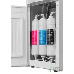 Пурифайер для воды ECOTRONIC C21-U4LE, напольный, НАГРЕВ/<wbr/>ОХЛАЖДЕНИЕ ЭЛЕКТРОННОЕ, 2 крана, белый, 7168