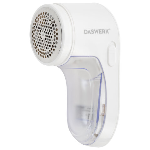 Машинка для удаления катышков аккумуляторная, комплект запасных лезвий в ПОДАРОК, DASWERK (ДАСВЕРК), 456897